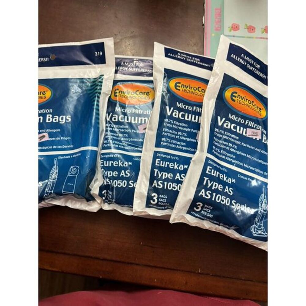eureka vacuum Bags 1050 Series Enviro Care 4 Total Brand‎ New